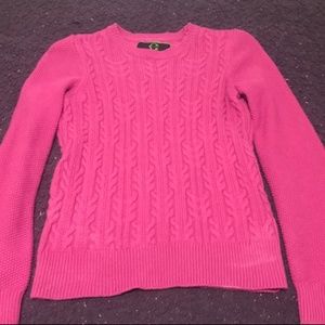 Beautiful Pink Sweater with Elbow Pad Details